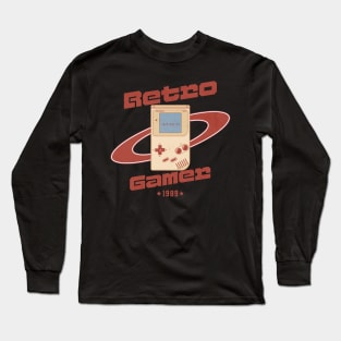 Retro gamer Vintage Long Sleeve T-Shirt